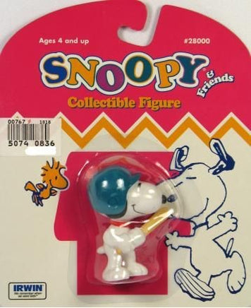 Snoopy Baseball Player Pvc (Mint/Not On Card)
