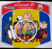 Peanuts Gang Basketball Backboard And Ball Set