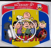 Peanuts Gang Basketball Backboard and Ball Set