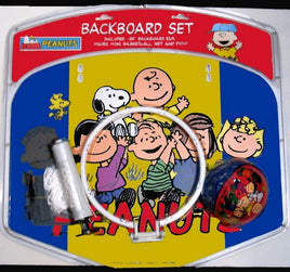 Peanuts Gang Basketball Backboard And Ball Set