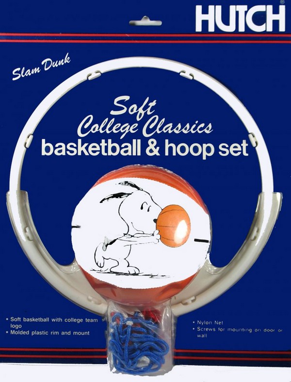 Snoopy Soft Pros Basketball and Hoop Set