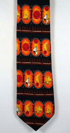 Snoopy Basketball Neck Tie