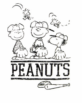 Peanuts Baseball T-Shirt (2Xl Size Available)
