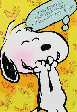 Snoopy Vintage Birthday Card - snoopn4pnuts.com