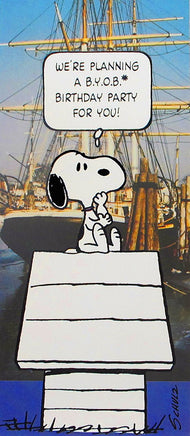 Snoopy Vintage Birthday Card - snoopn4pnuts.com