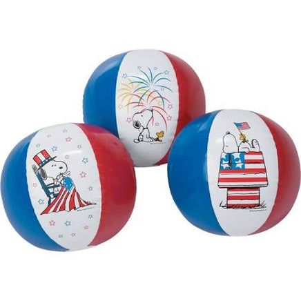 Snoopy Patriotic Beach Ball - snoopn4pnuts.com