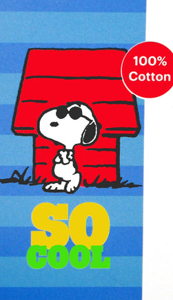 Snoopy Joe Cool Beach Towel - So Cool