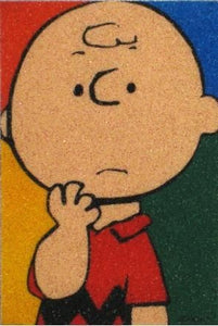 Micro-Beaded Magnet - Charlie Brown