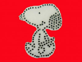 Snoopy Beaded Iron-On Transfer