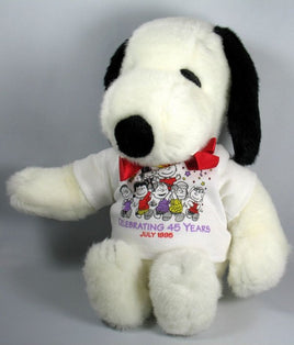 Beaglefest Iv Snoopy Plush Doll - Peanuts 45Th Anniversary (1995)