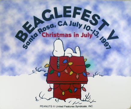 Computer Mouse Pad - 1997 Beaglefest V - snoopn4pnuts.com