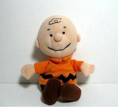Charlie Brown Plush Bean Bag Doll