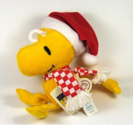 Woodstock Santa Plush Bean Bag Doll