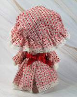 Belle Vintage Rubber Doll and Pillow With Acrylic Display Case - snoopn4pnuts.com