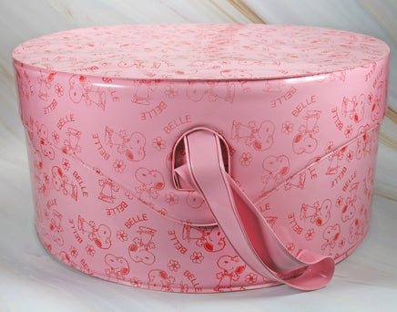 Snoopy and Belle Vintage Hat Box Doll Clothes Case - snoopn4pnuts.com