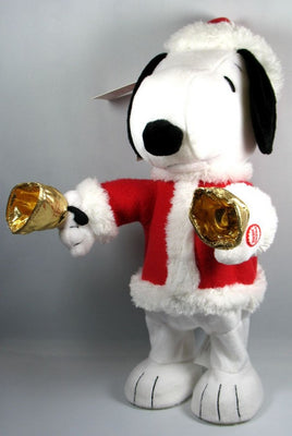 Large Snoopy Bell Ringer Animated And Musical Plush Doll