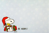 Peanuts Christmas Sticky Notes Pad -
Be Merry!