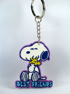Snoopy And Woodstock Best Friends Vinyl Key Chain