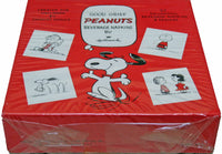 Peanuts Vintage Beverage Napkins In Box - RARE! - snoopn4pnuts.com