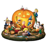 Peanuts Great Pumpkin Carving Party Sculpture With Light and Sounds!