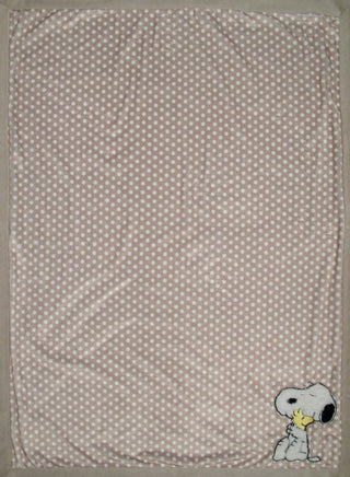 Lambs & Ivy Snoopy and Woodstock BFF Velour Blanket - snoopn4pnuts.com