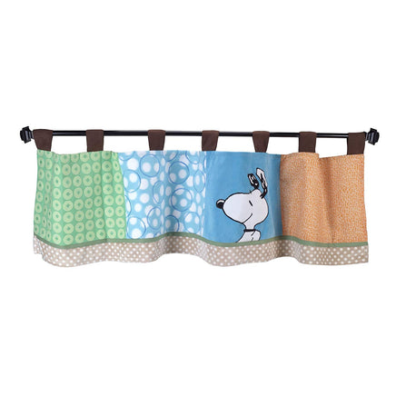 Lambs & Ivy Snoopy and Woodstock BFF Valance - snoopn4pnuts.com