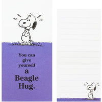Beagle Hugs Stationery - You Can Give Yourself A Beagle Hug - snoopn4pnuts.com
