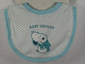 Baby Snoopy Bib - Mint Green