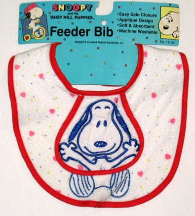 Snoopy Feeder Baby Bib With Flap
