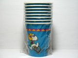 Snoopy Joe Cool Vintage Biker Party Cups