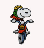 SNOOPY BIKER PATCH - RARE!