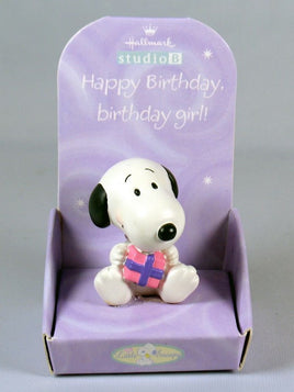 Little Snoopy Birthday Figurine - Birthday Girl