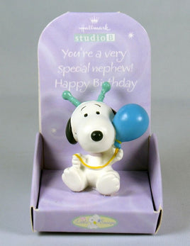 Little Snoopy Birthday Figurine - Nephew