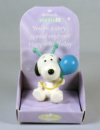 Little Snoopy Birthday Figurine - Nephew