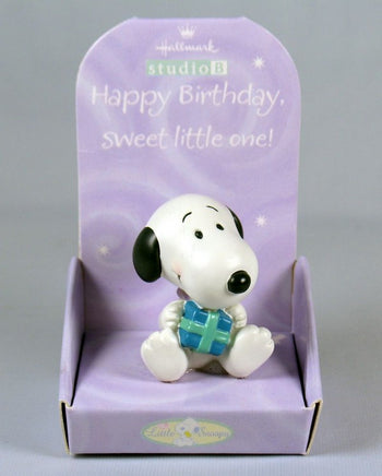 Little Snoopy Birthday Figurine - Sweet Little One