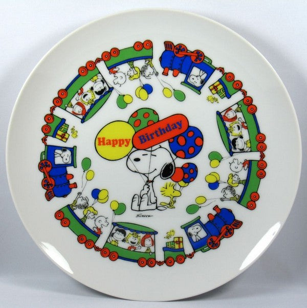 Snoopy Porcelain Birthday Plate