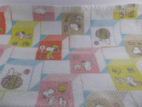 Snoopy Vintage Fleece Baby Blanket With Satin Border - Your Original 