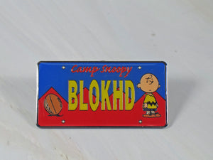 Camp Snoopy Blockhead Metal Magnet