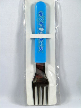Snoopy Stainless Steel And Melamine Child Size Fork