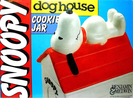 Benjamin & Medwin Snoopy Doghouse Cookie Jar - snoopn4pnuts.com