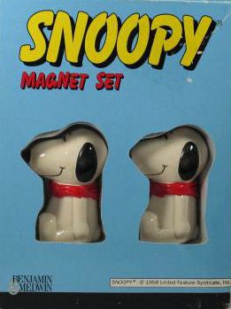 Benjamin & Medwin Snoopy Magnet Set