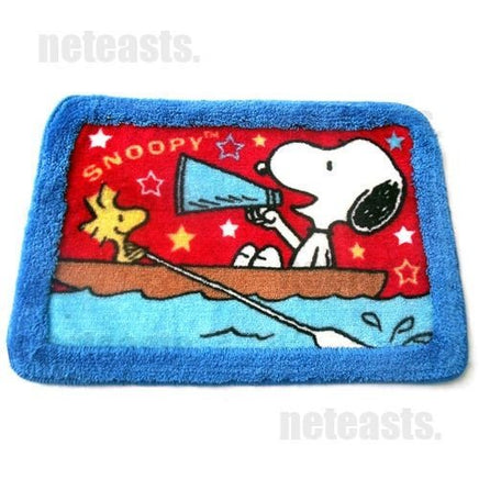 Snoopy and Woodstock Plush Rug - Boating - snoopn4pnuts.com