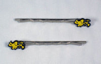 Enamel Bobby Pin Set - Woodstock