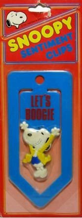 Snoopy Sentiment Giant Paper Clip - Let's Boogie