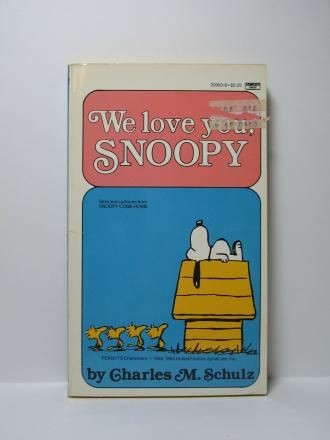We Love You, Snoopy book