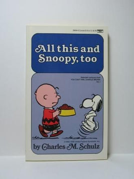 All This And Snoopy, Too Book
