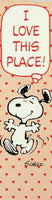 Happy Snoopy Vintage Book Mark