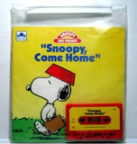 Snoopy Come Home Book and Tape Set (Used But Near Miint)