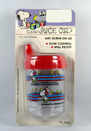 Snoopy Spill Proof Sippy Cup With Spout Lid
