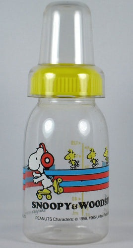 Snoopy Nurser Bottle - Snoopy Skating